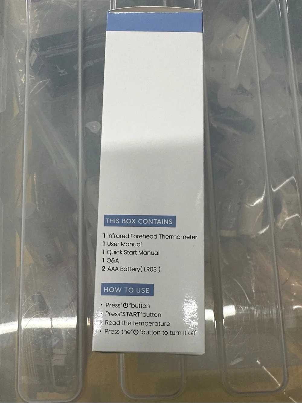Femometer Infrared Forehead Thermometer - new sealed!
